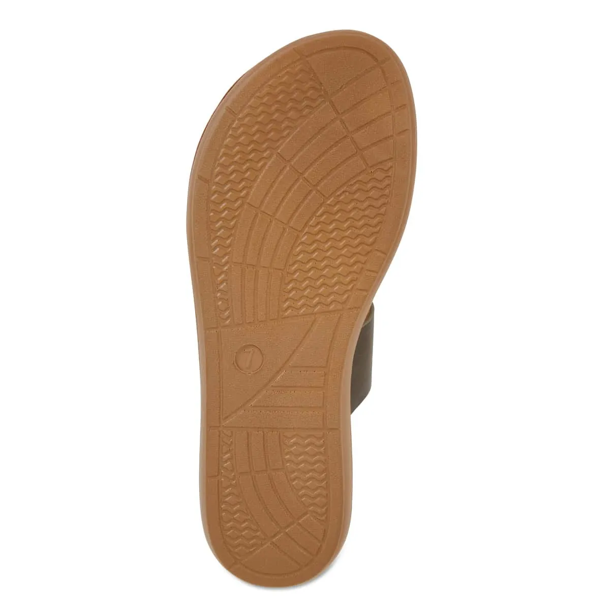 Gidget Sandal in Khaki Smooth