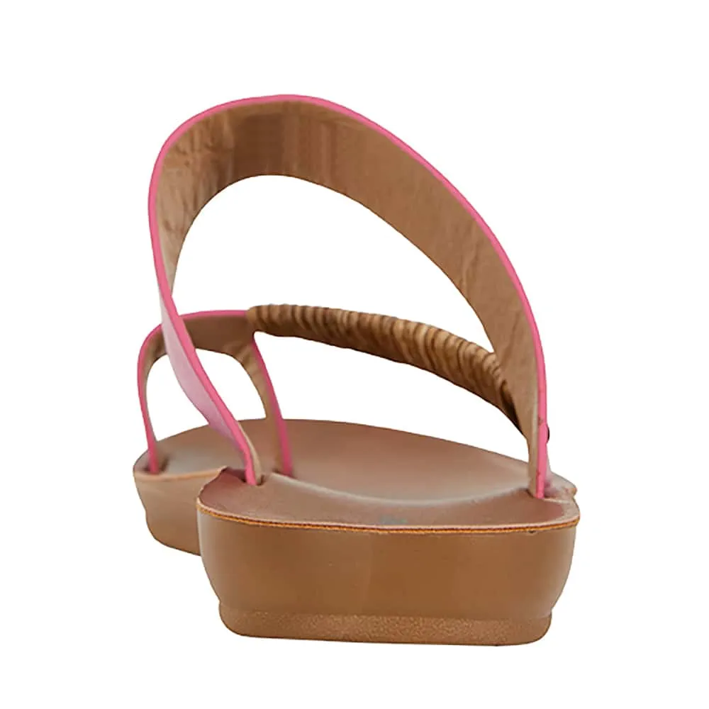 Gidget Sandal in Pink Smooth