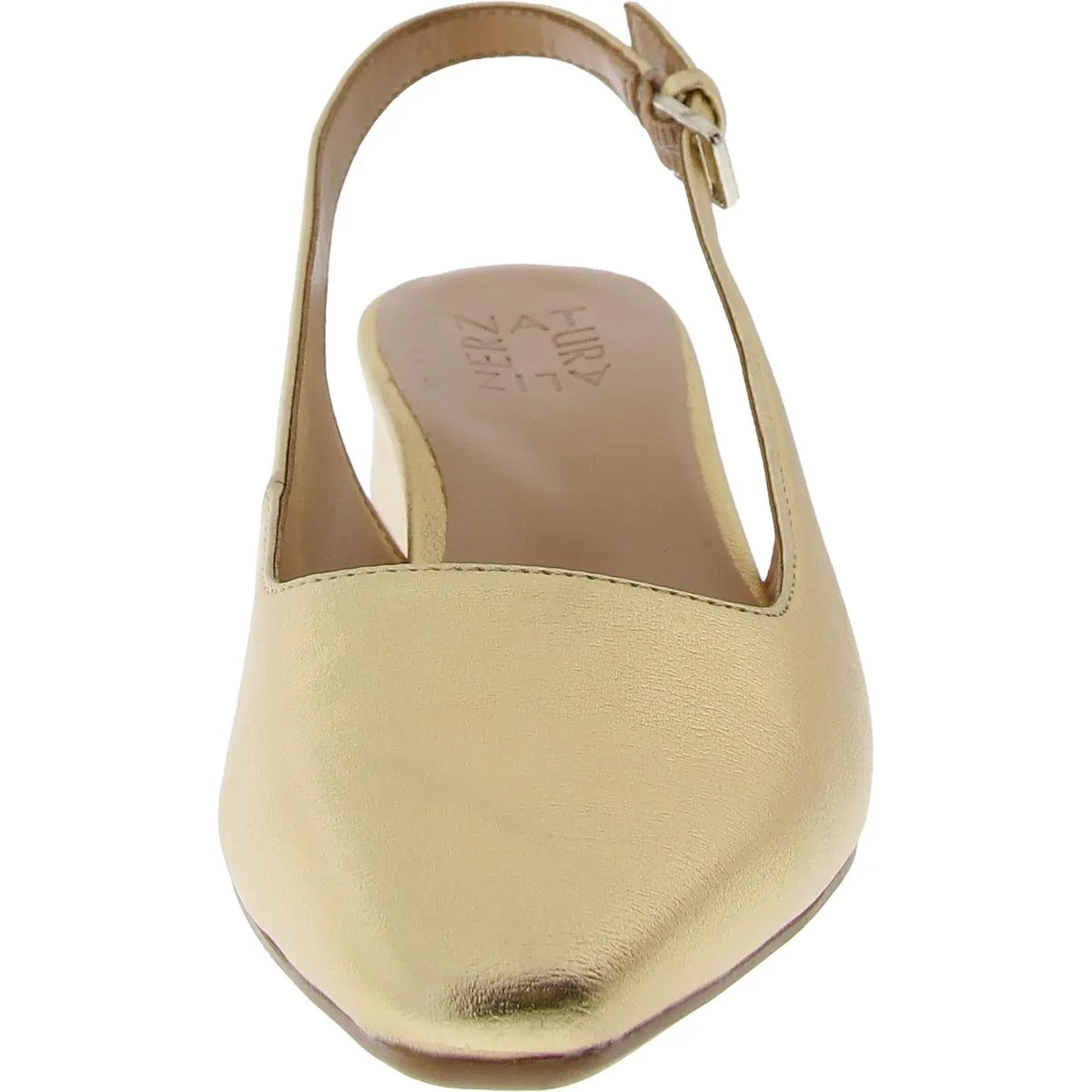 GINGER Womens Comfort Insole Manmade Slingbacks