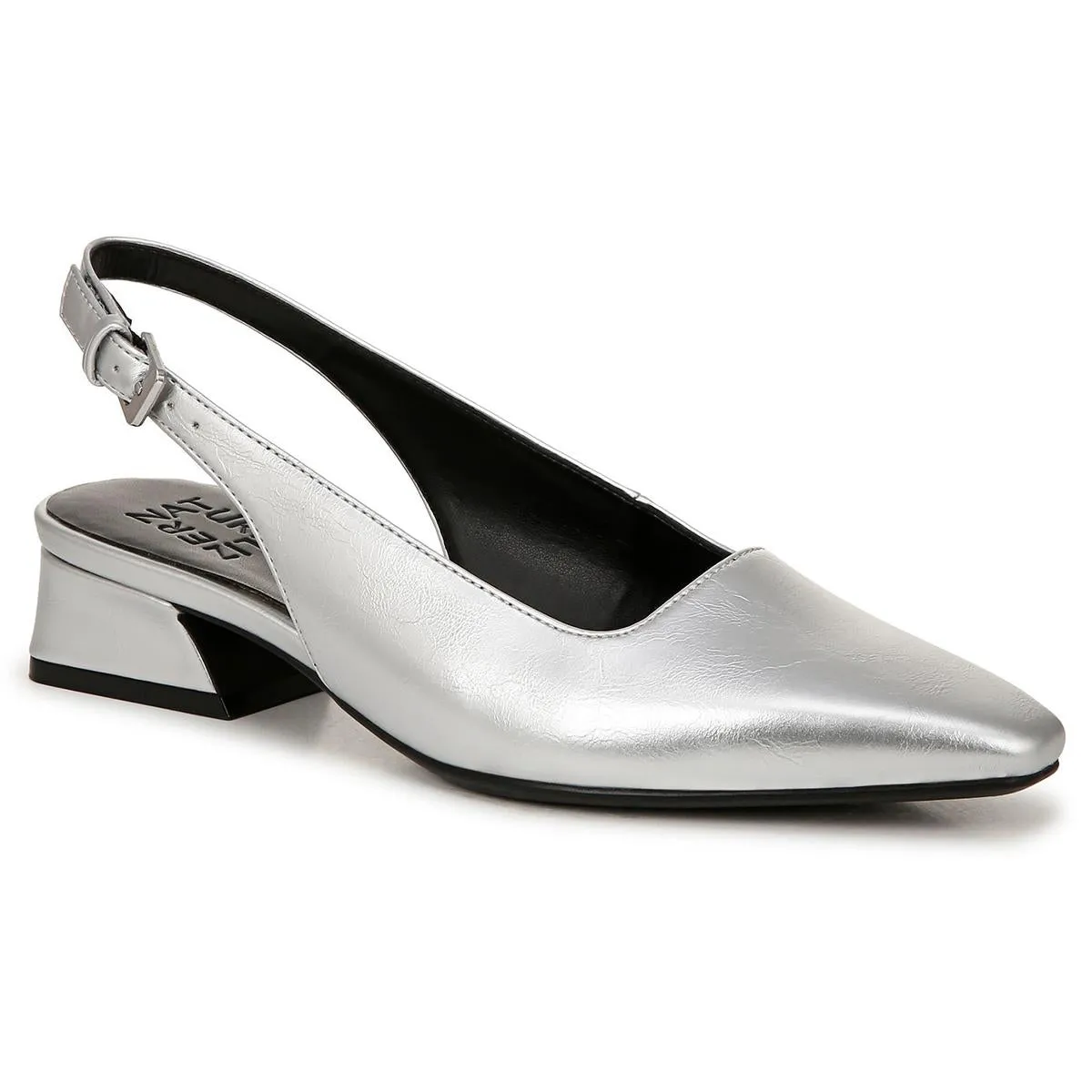 GINGER Womens Comfort Insole Manmade Slingbacks