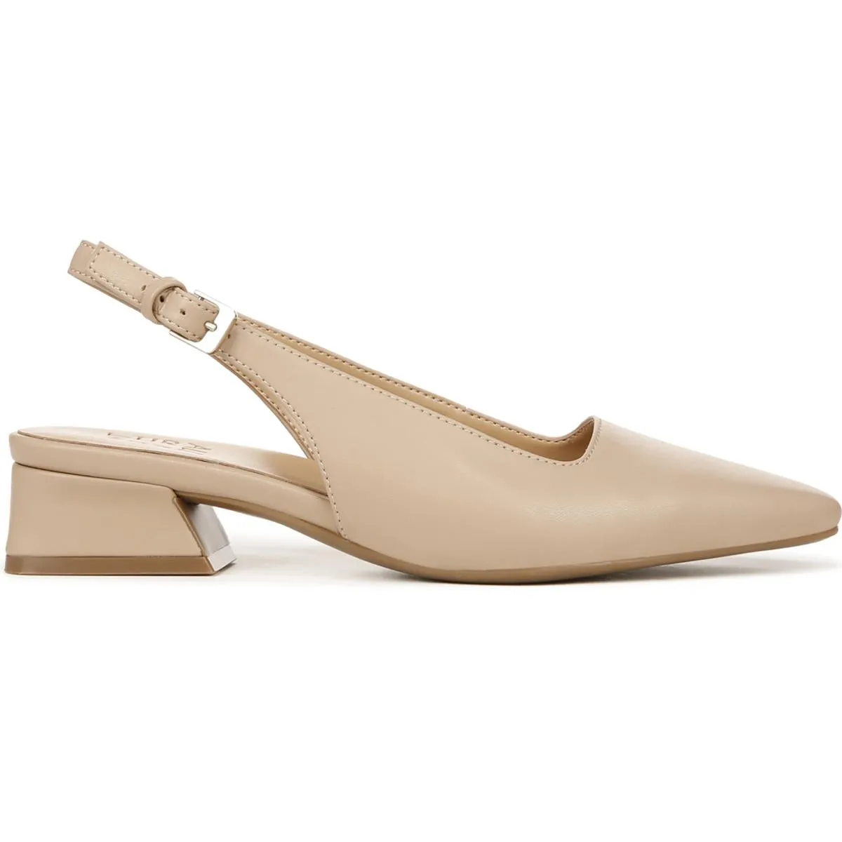 GINGER Womens Comfort Insole Manmade Slingbacks