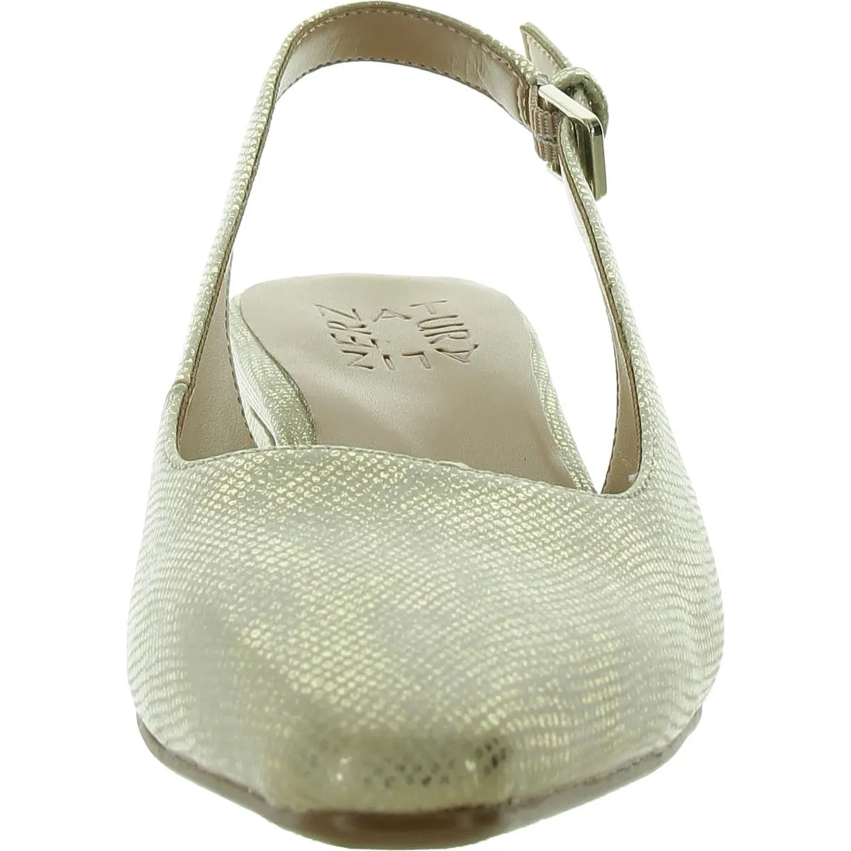 GINGER Womens Comfort Insole Manmade Slingbacks
