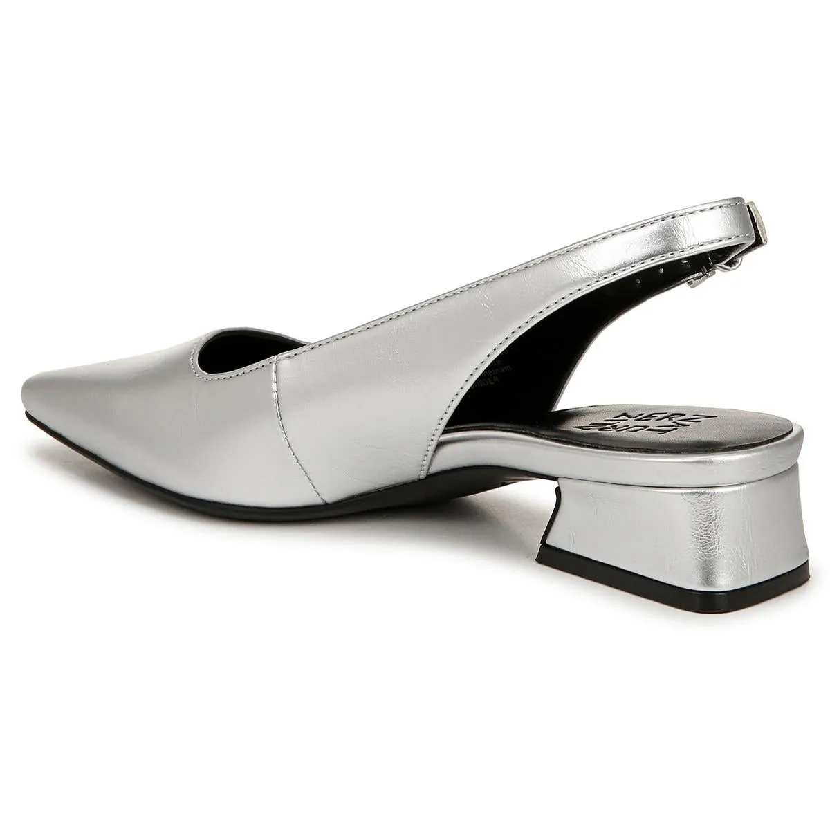 GINGER Womens Comfort Insole Manmade Slingbacks