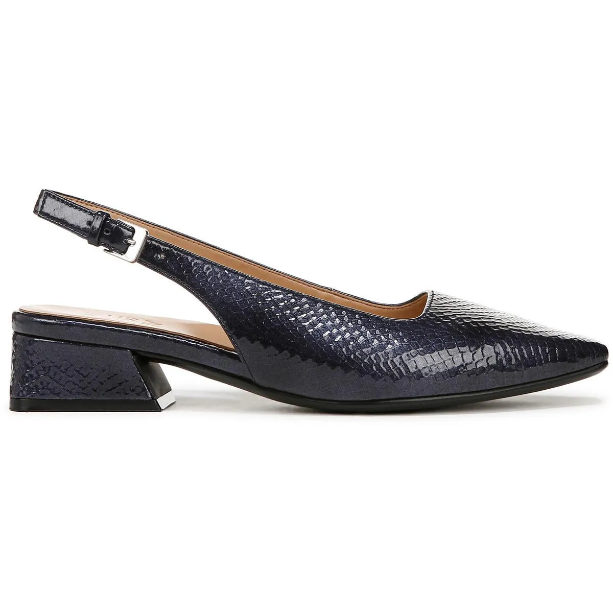 GINGER Womens Comfort Insole Manmade Slingbacks