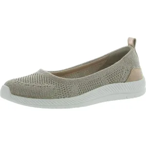 Glitz Womens Metallic Slip On Slip-On Sneakers