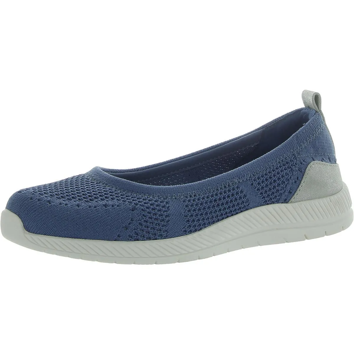 Glitz Womens Metallic Slip On Slip-On Sneakers