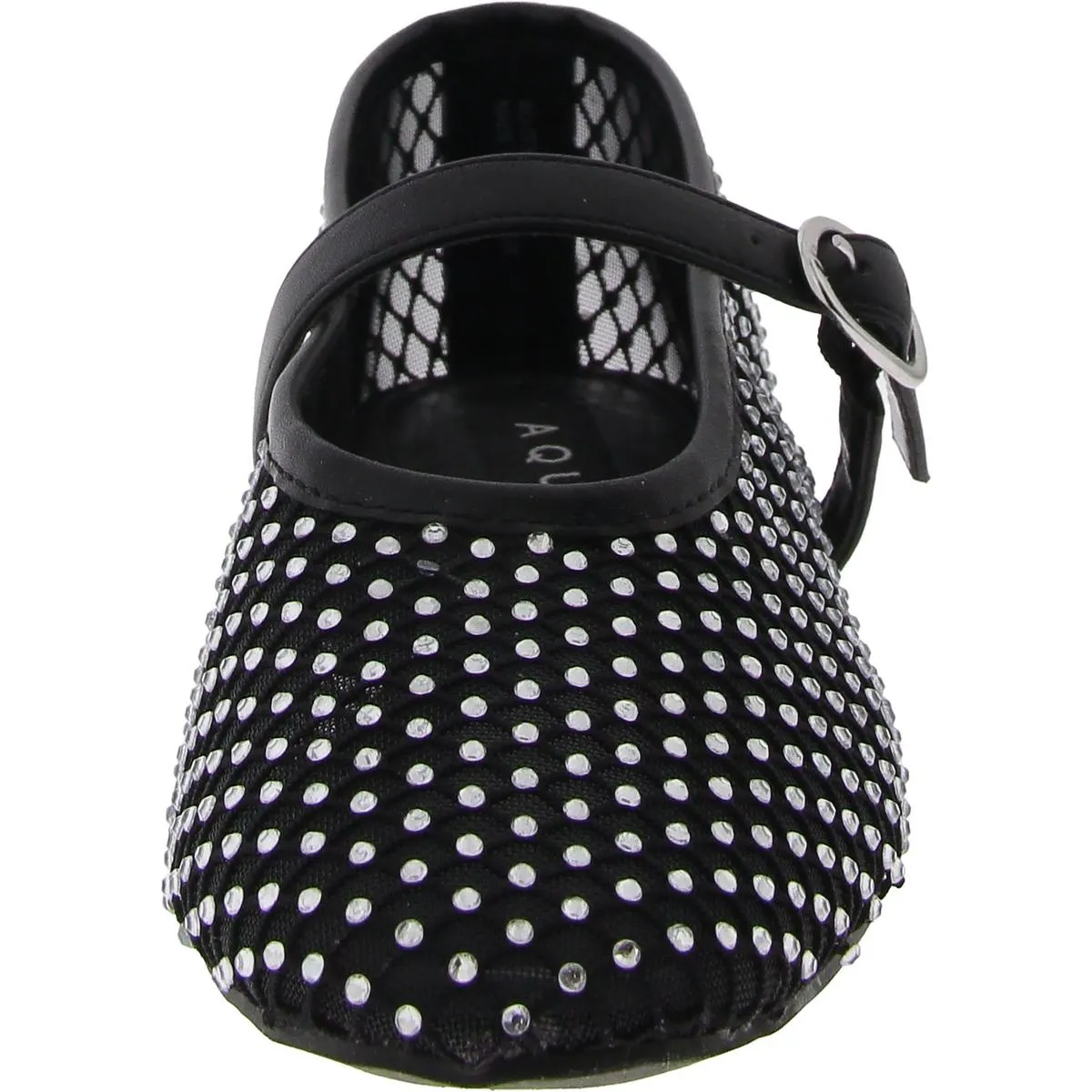 Goldi Womens Caged Buckle Ballet Flats