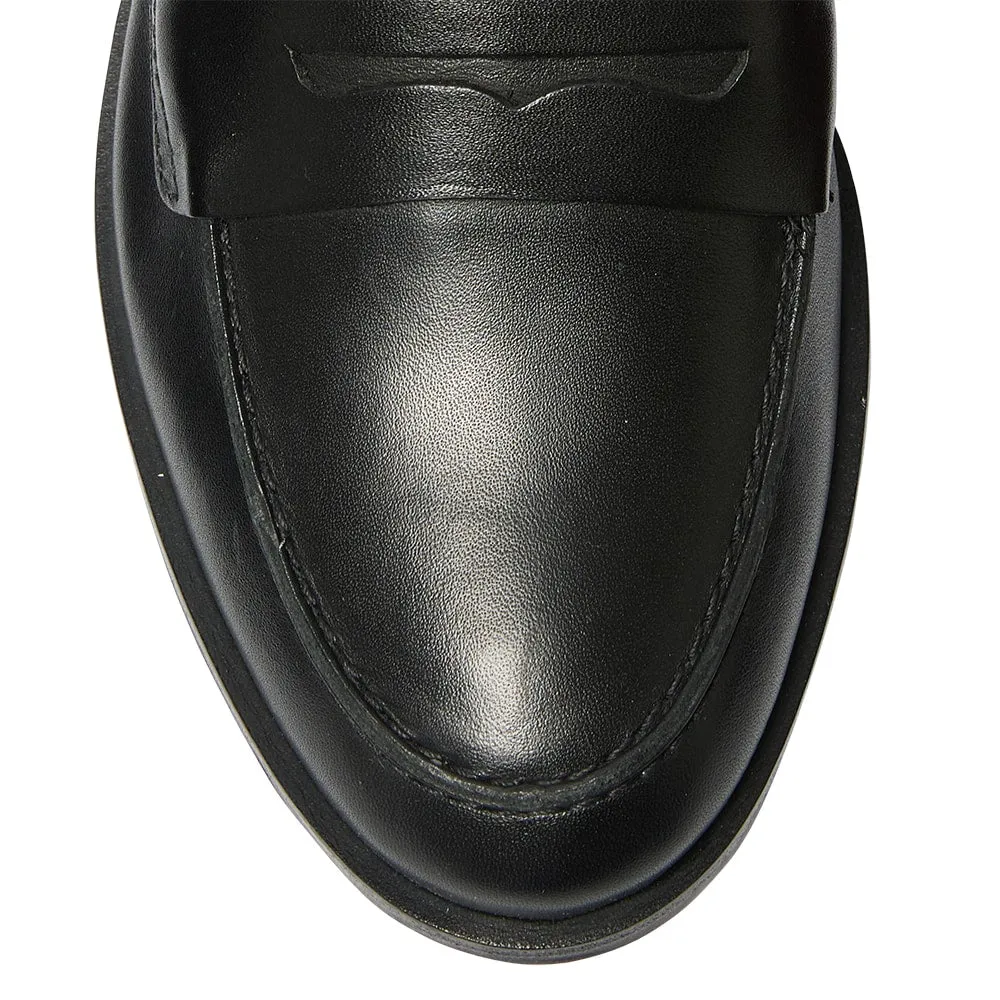 Gordon Loafer in Black Leather