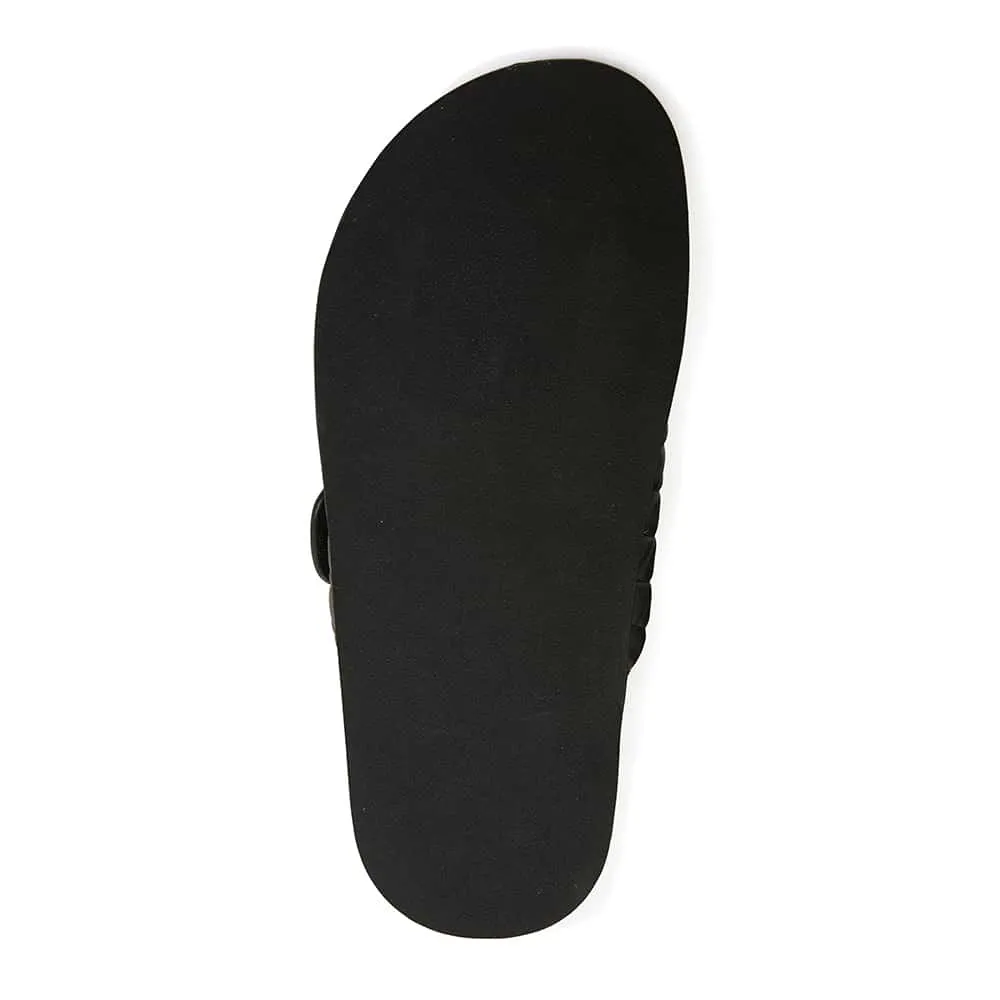 Gretel Slide in Black Smooth
