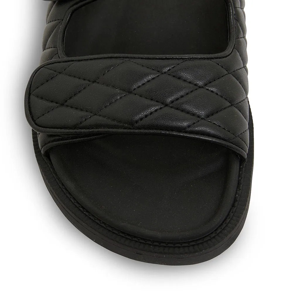 Gretel Slide in Black Smooth