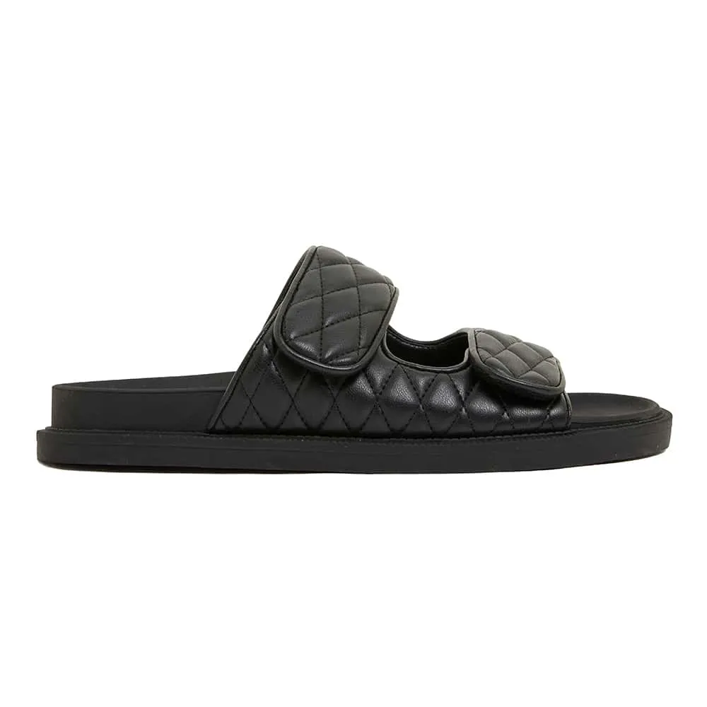 Gretel Slide in Black Smooth