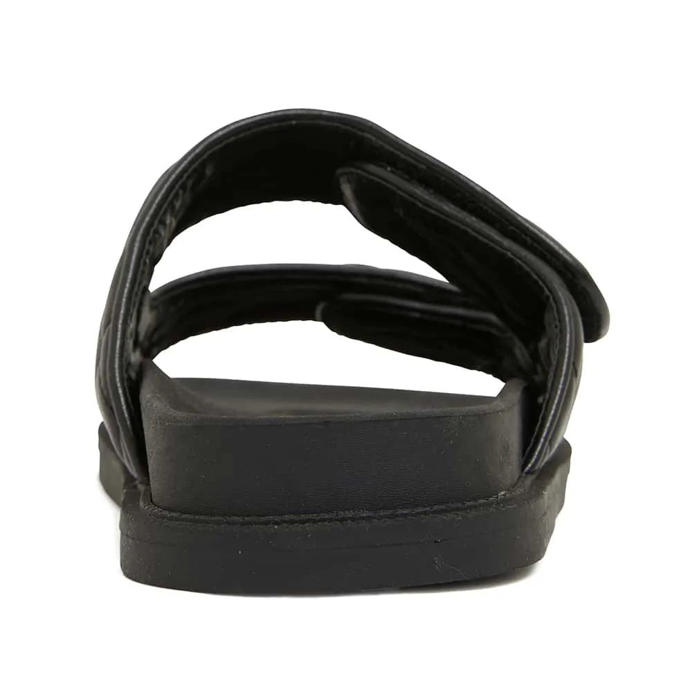 Gretel Slide in Black Smooth