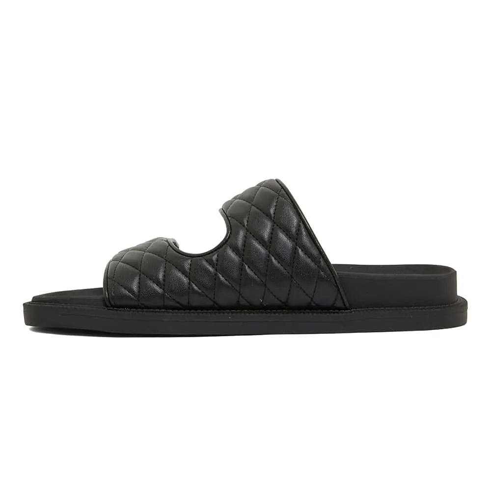 Gretel Slide in Black Smooth