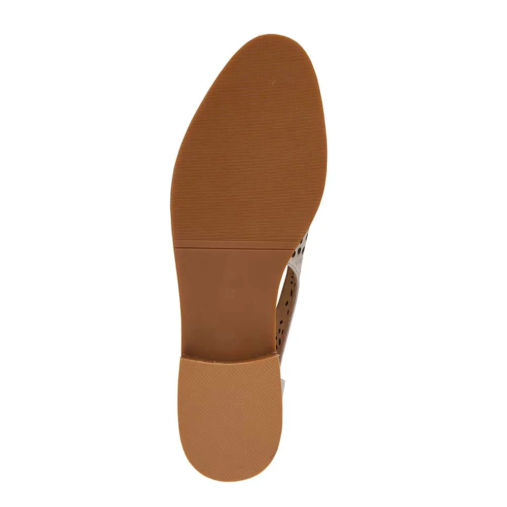 Hanover Loafer in Pale Pink Leather