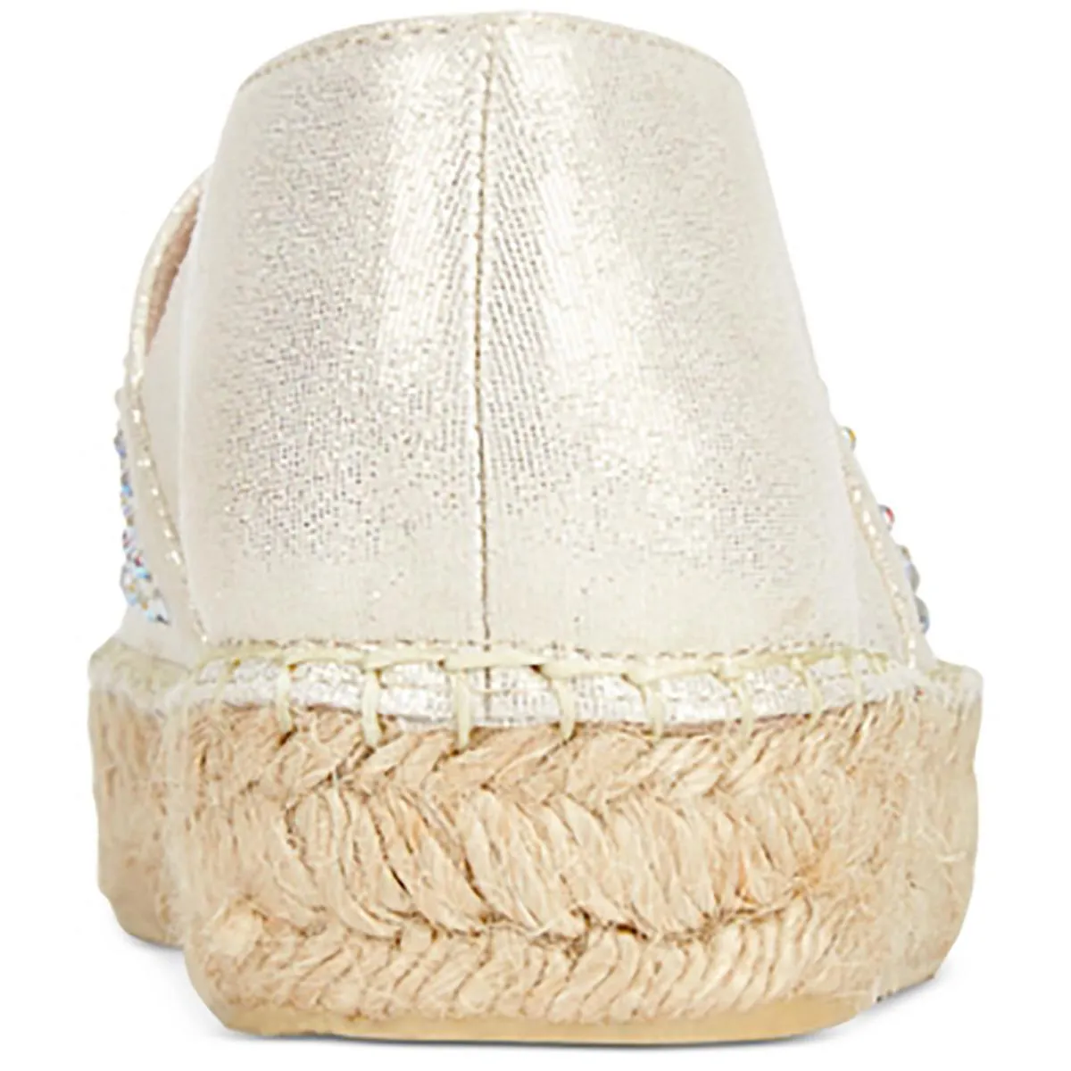 Harmonize Womens Jeweled Manmade Loafers
