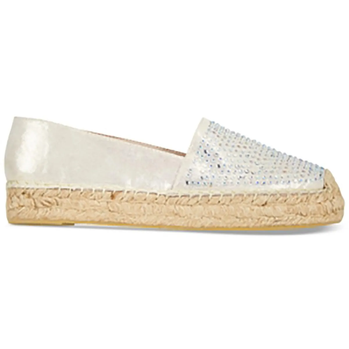 Harmonize Womens Jeweled Manmade Loafers