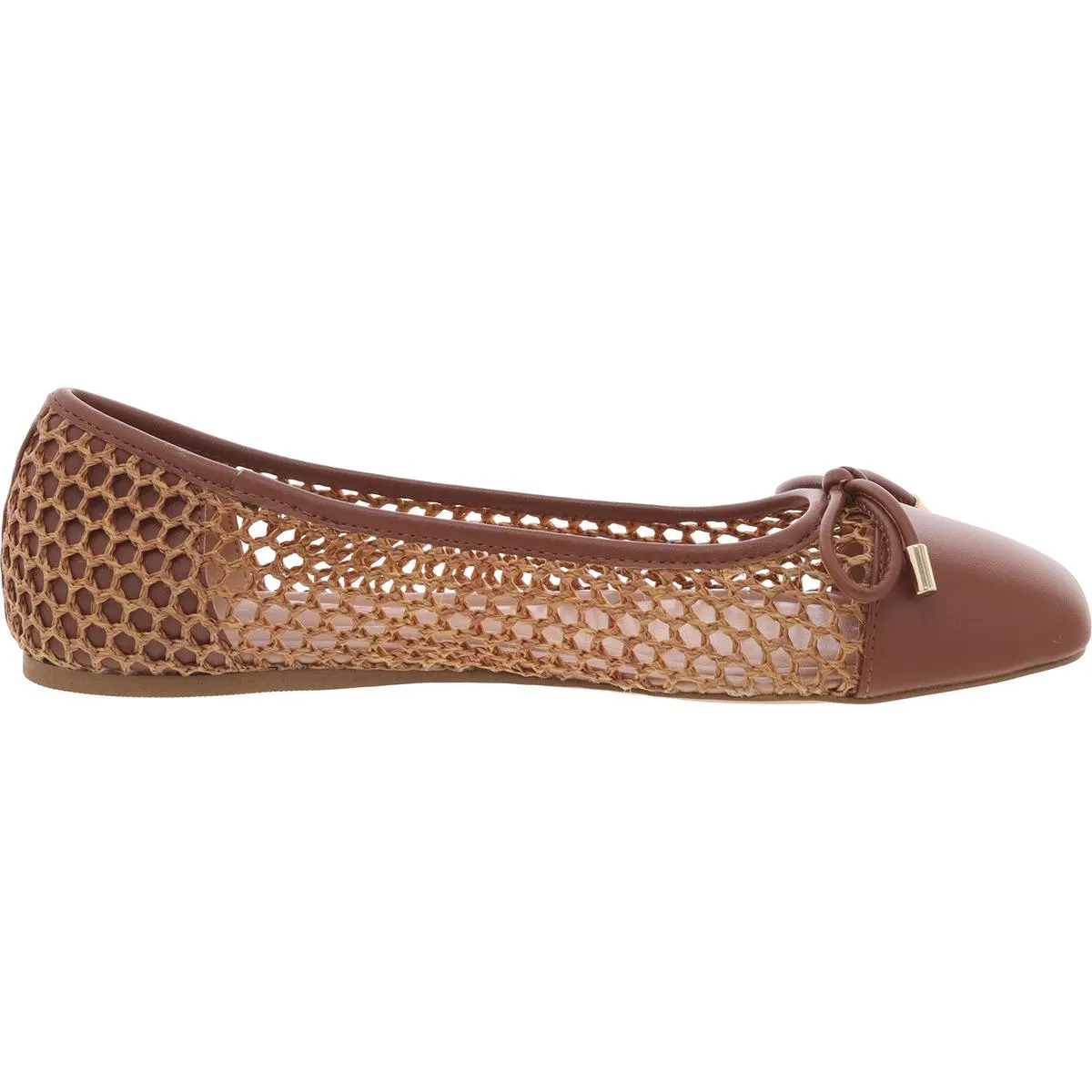 hartly Womens Bow Manmade Ballet Flats
