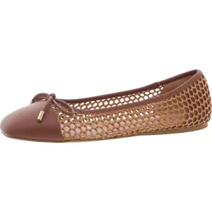 hartly Womens Bow Manmade Ballet Flats
