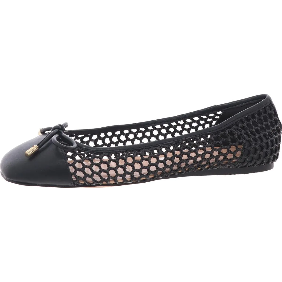 hartly Womens Bow Manmade Ballet Flats