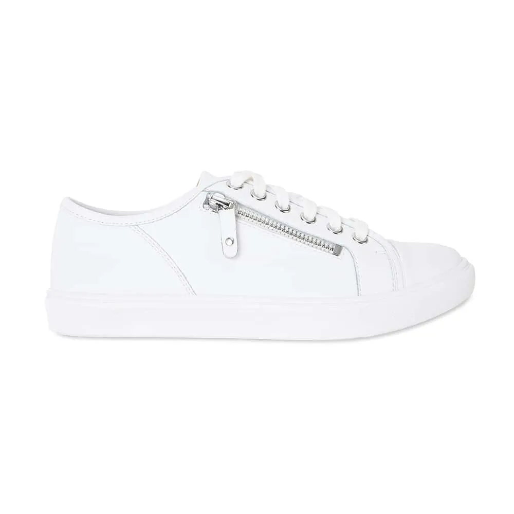Hawk Sneaker in White Leather