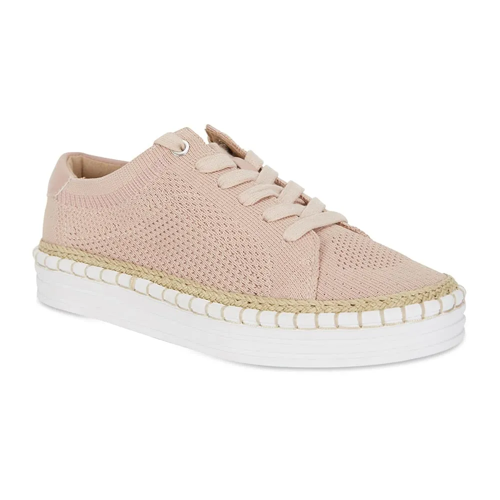 Herald Sneaker in Blush Fabric