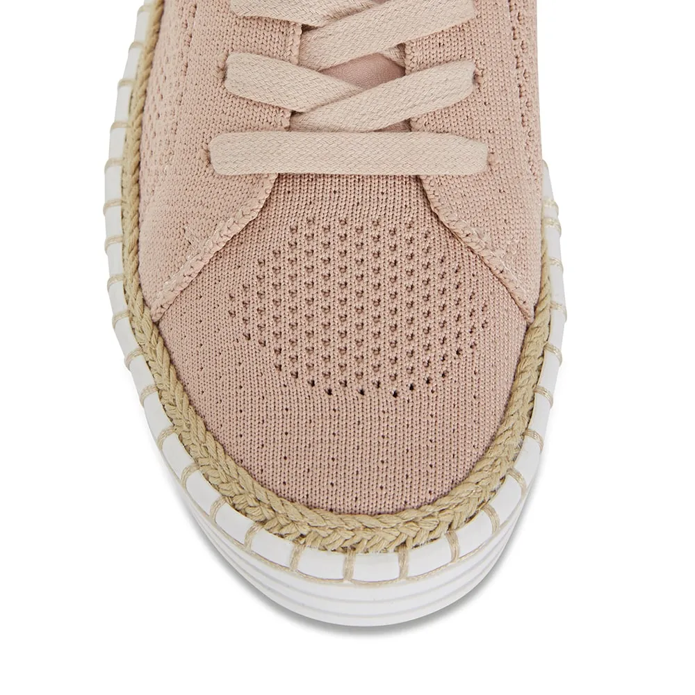 Herald Sneaker in Blush Fabric