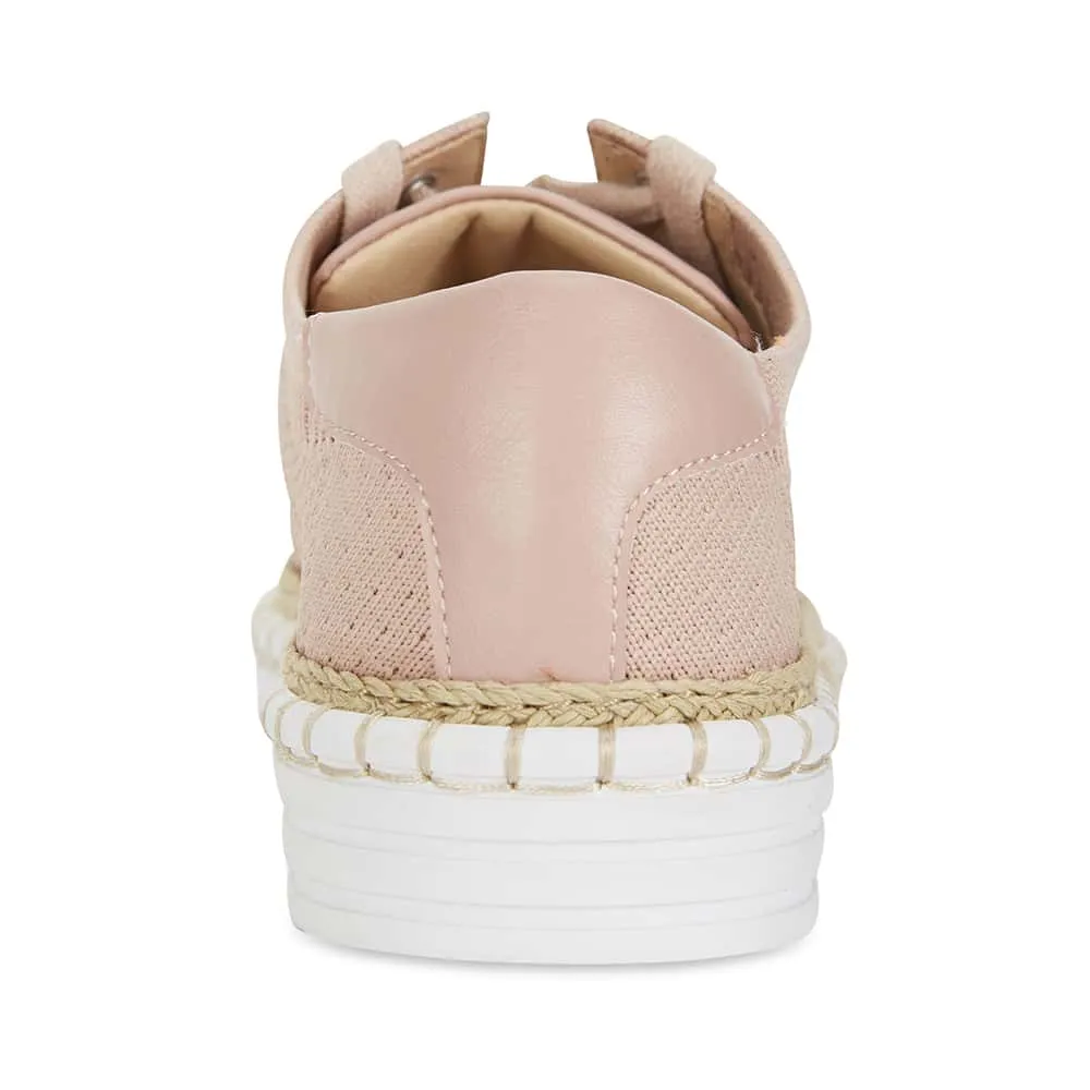 Herald Sneaker in Blush Fabric