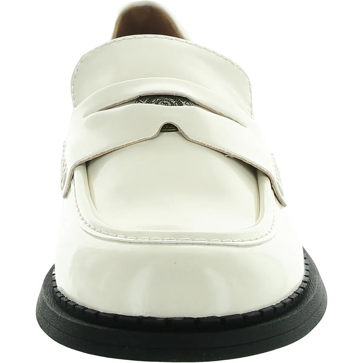 Hunter Womens Embellished Patent Loafers