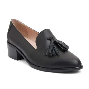 Jacob Loafer in Black Leather