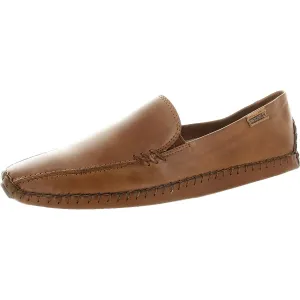 Jerez Womens Padded Insole Leather Loafers