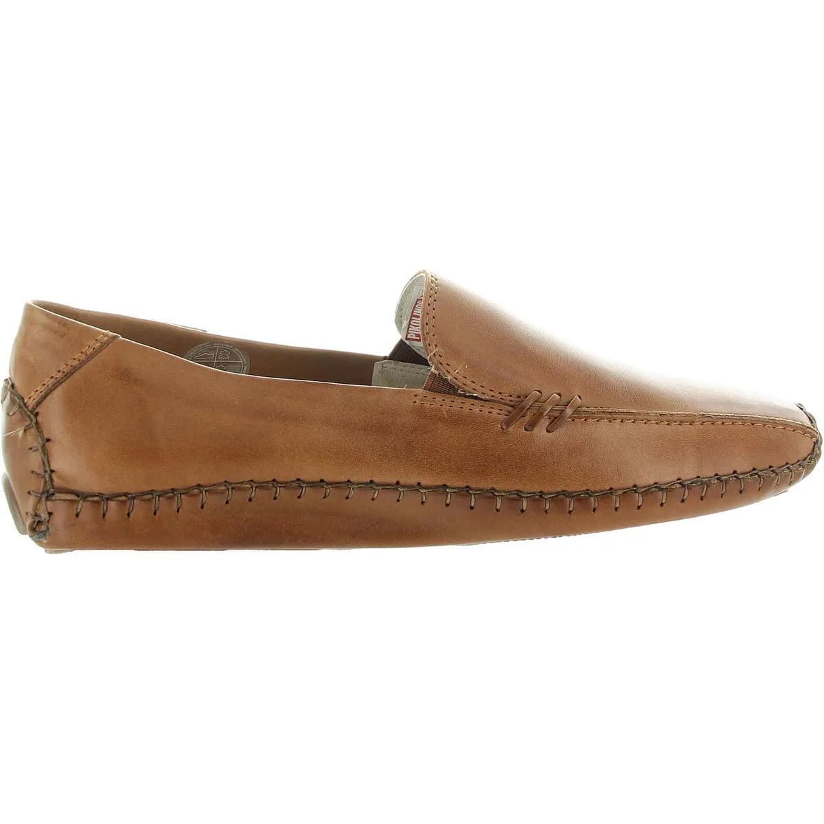 Jerez Womens Padded Insole Leather Loafers