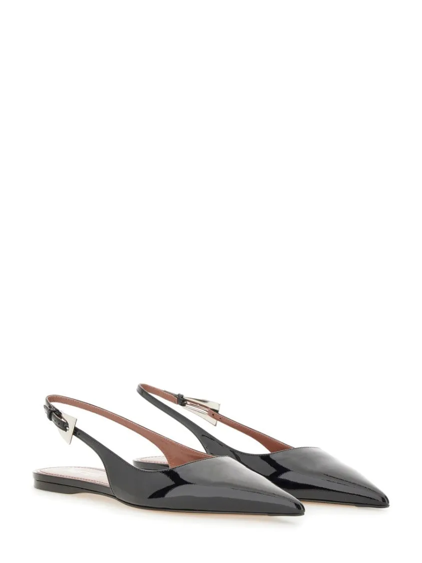 Jessica Western" Slingback With Adjustable Strap