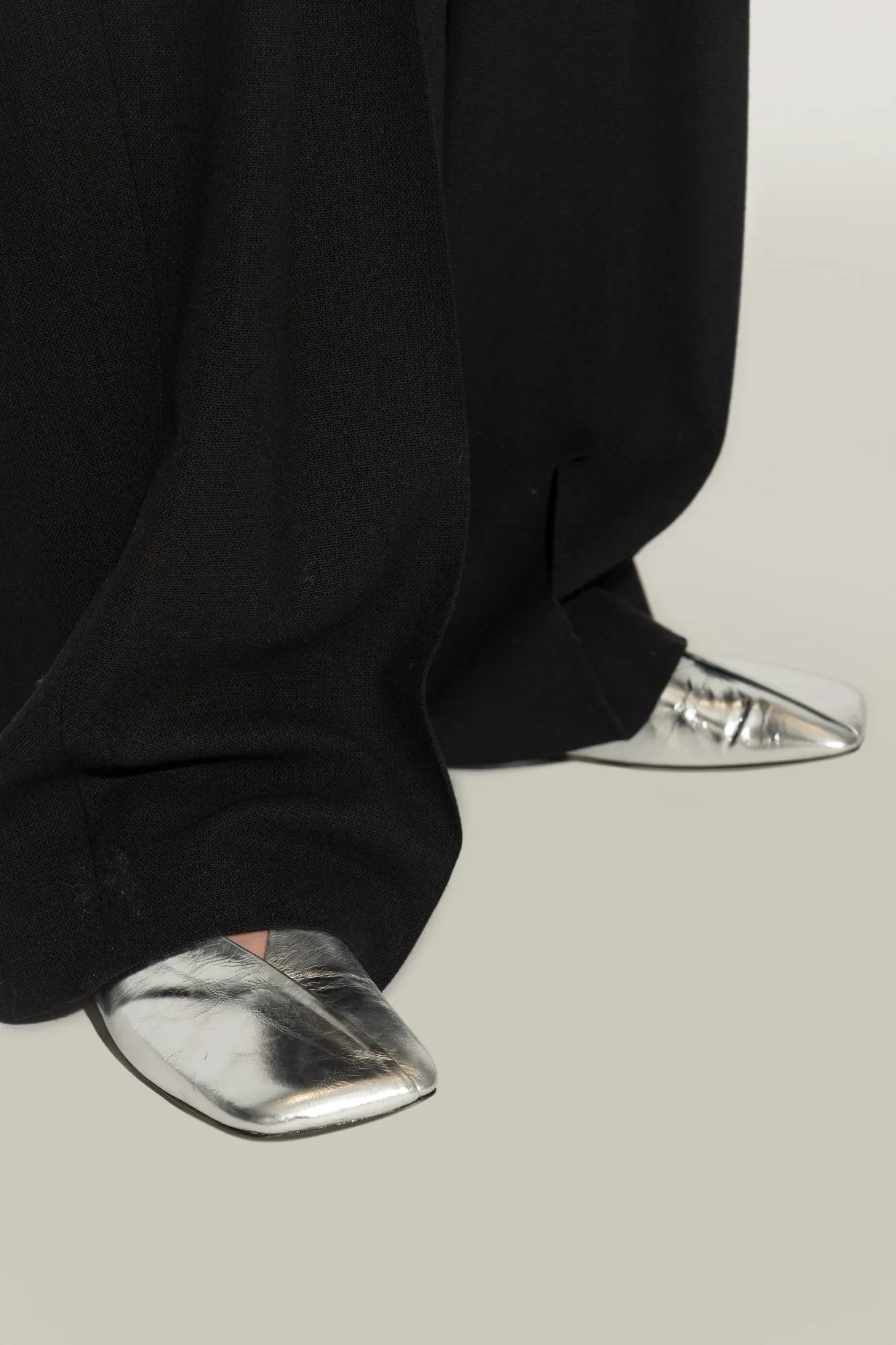 Jil Sander Leather Ballerinas