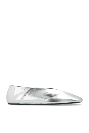 Jil Sander Leather Ballerinas