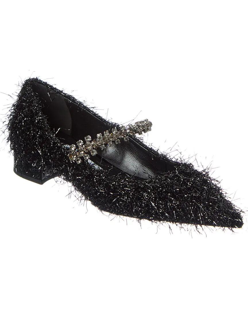 Jimmy Choo Bing Tinsel Flat
