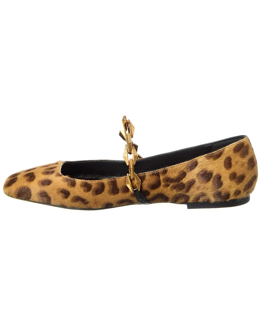 Jimmy Choo Diamond Tilda Haircalf Flat