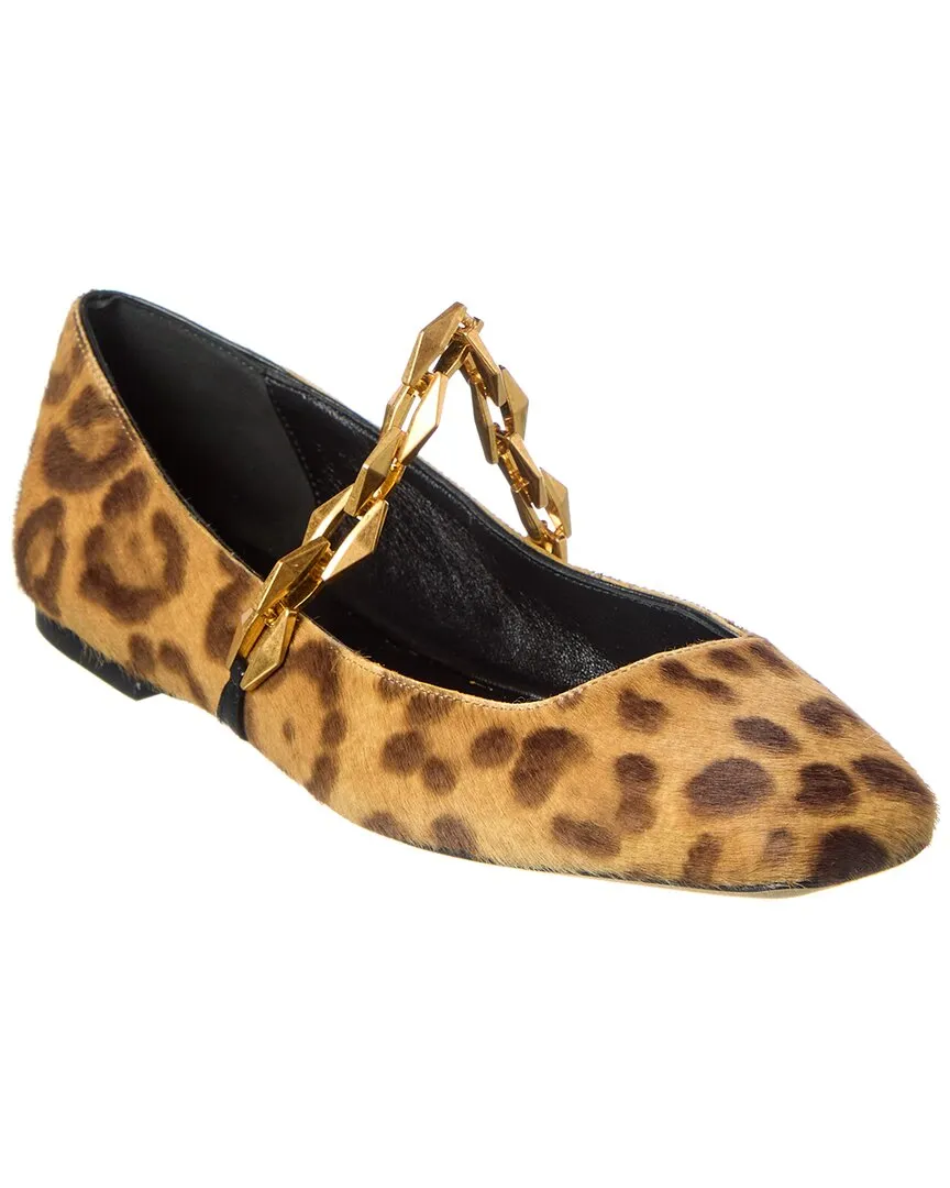 Jimmy Choo Diamond Tilda Haircalf Flat