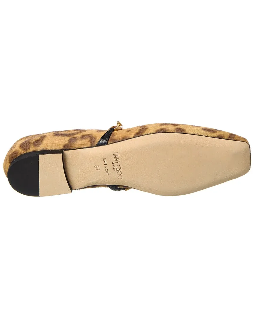 Jimmy Choo Diamond Tilda Haircalf Flat