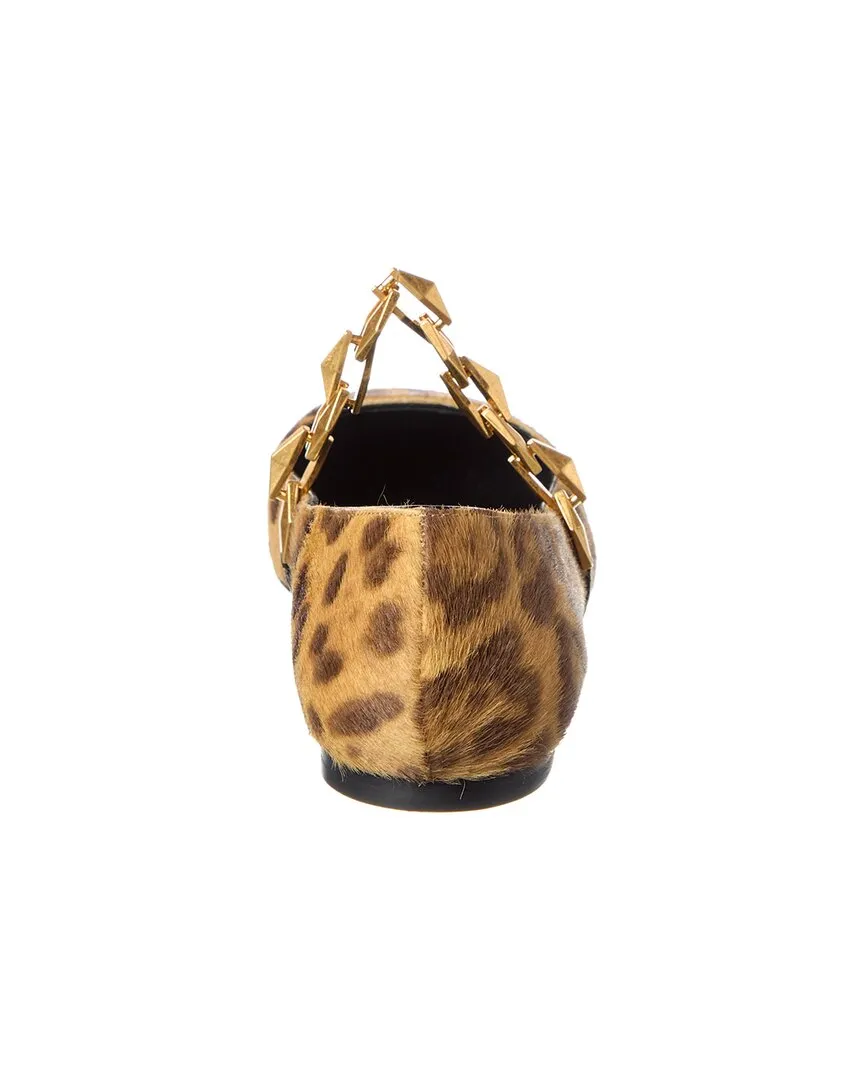 Jimmy Choo Diamond Tilda Haircalf Flat