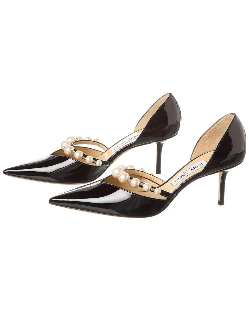Jimmy Choo Genevi Patent Flat (Authentic Pre-Owned)