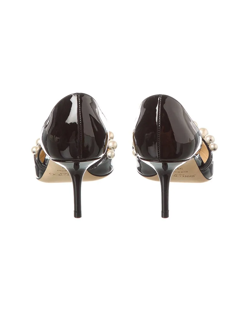 Jimmy Choo Genevi Patent Flat (Authentic Pre-Owned)