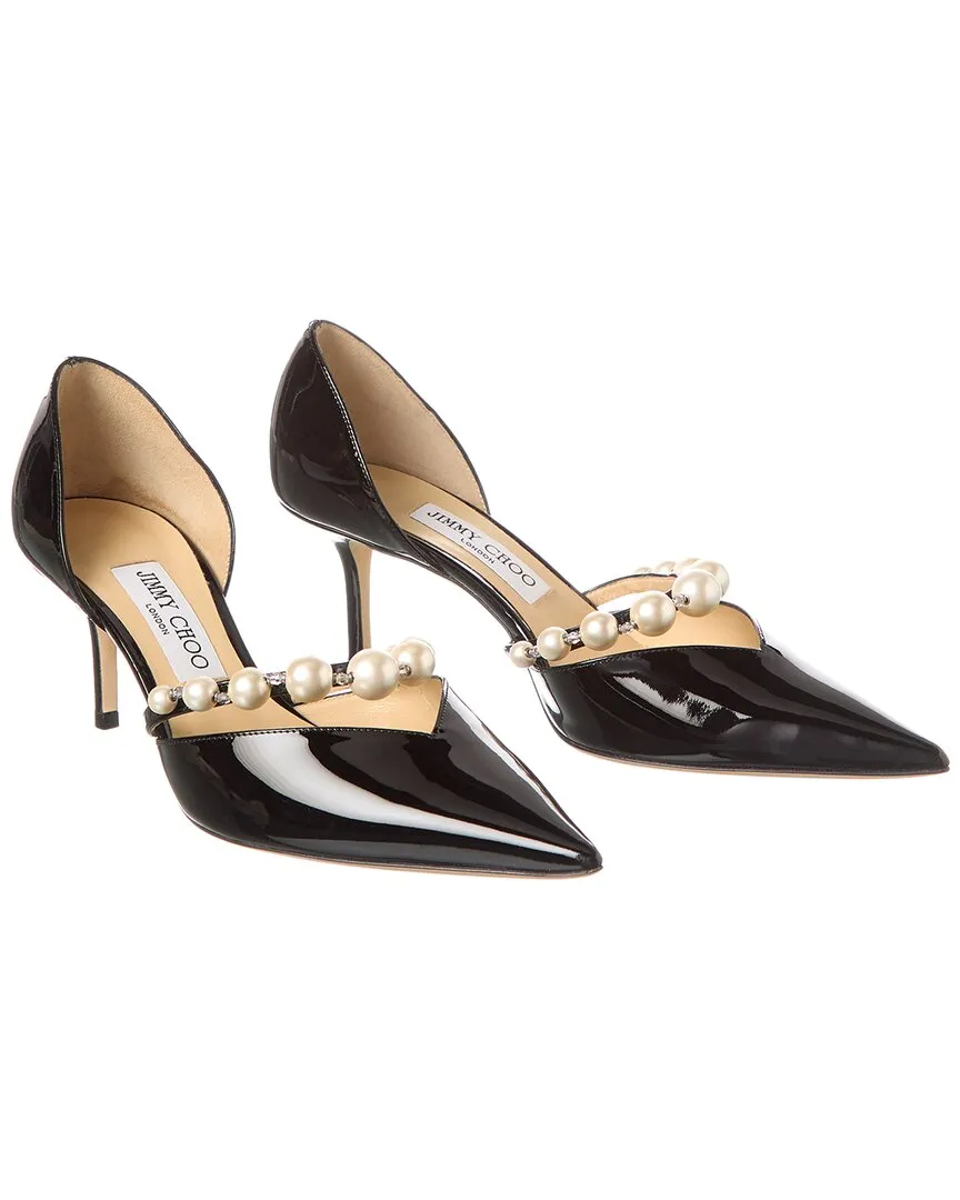 Jimmy Choo Genevi Patent Flat (Authentic Pre-Owned)