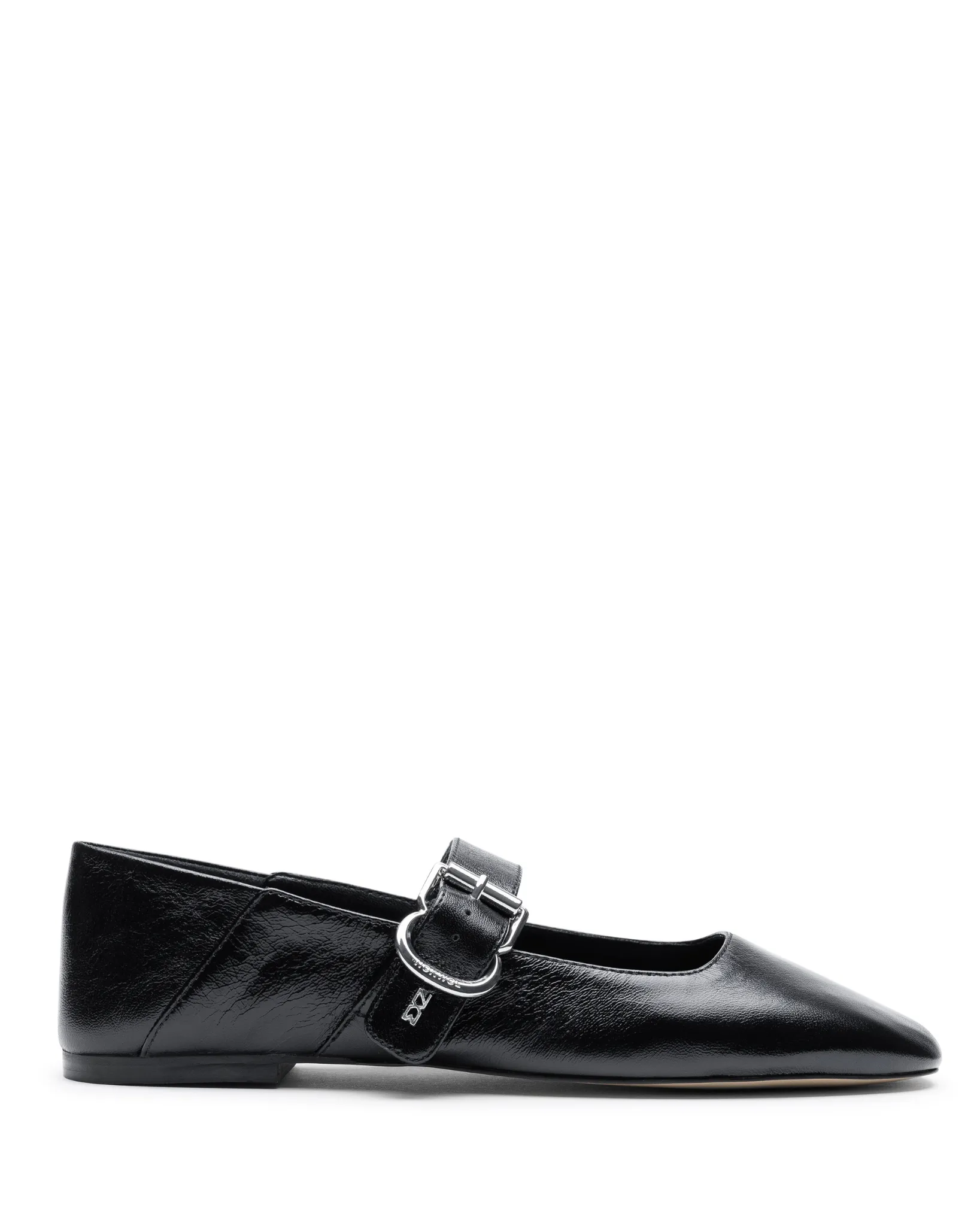 Jiso Black Crinkle Patent