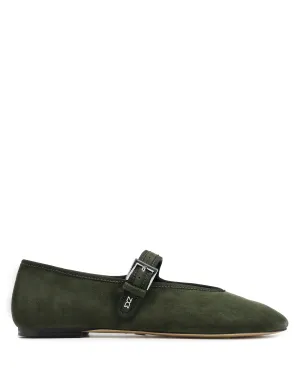 Joso Khaki Suede