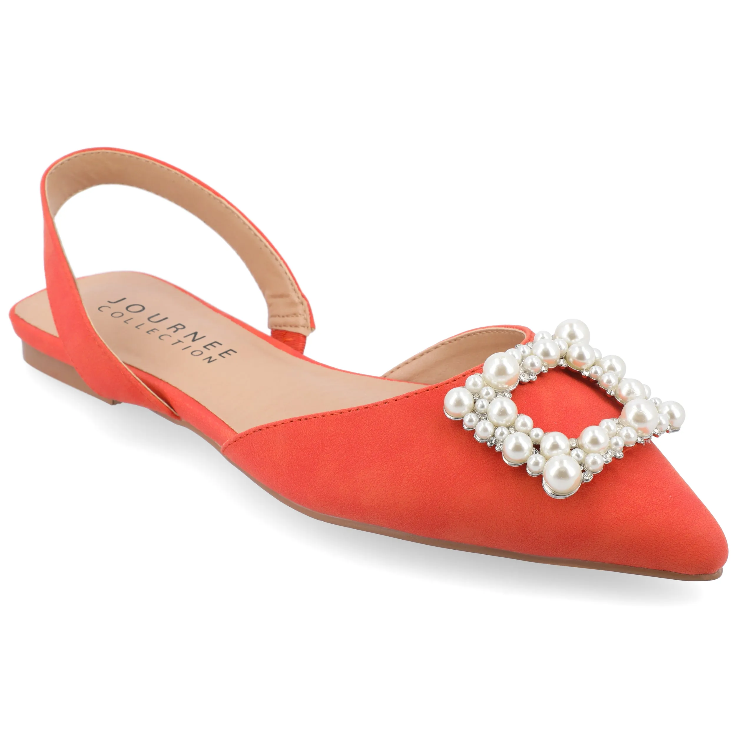 Journee Collection Women's Hannae Wide Width Flats