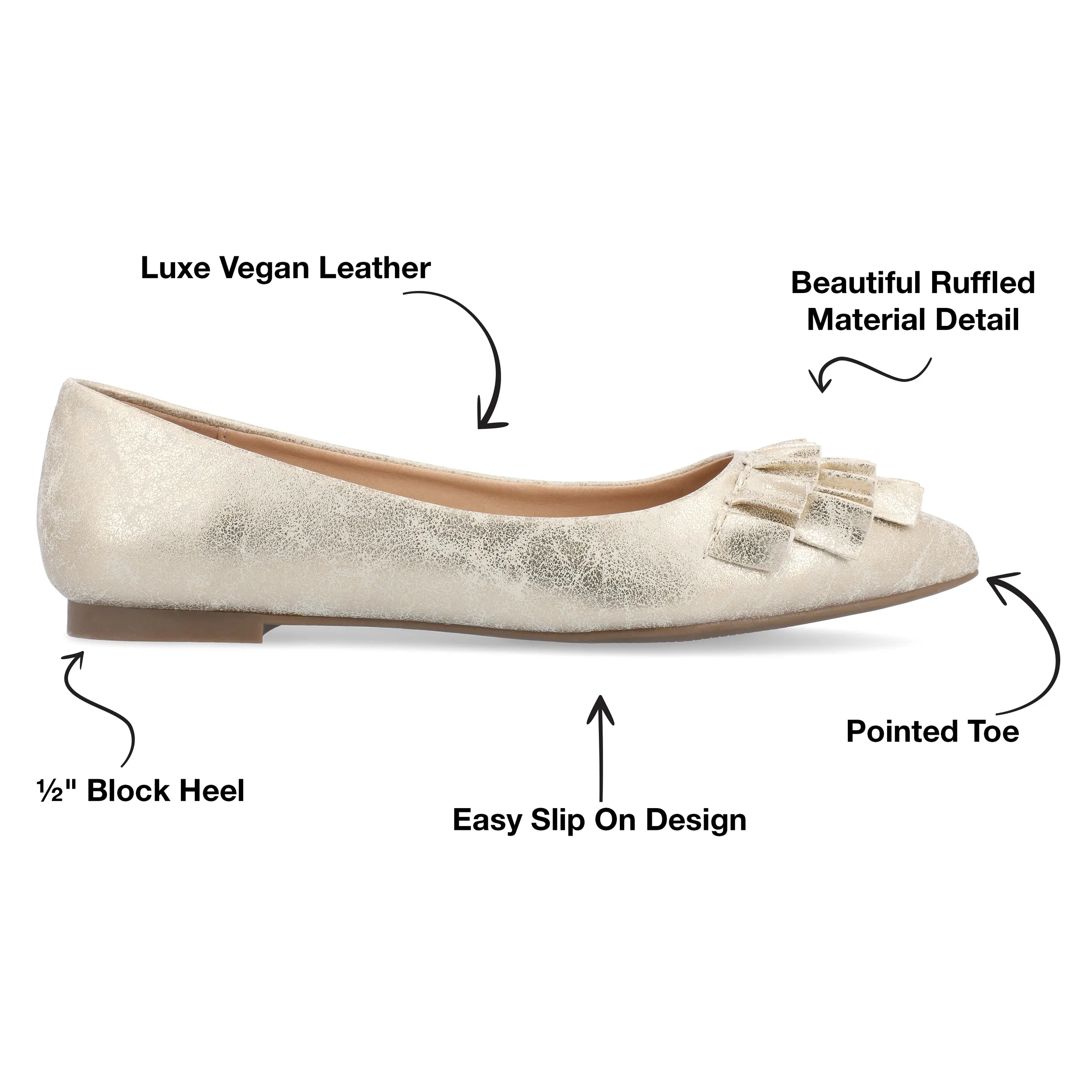 Journee Collection Women's Judy Flat
