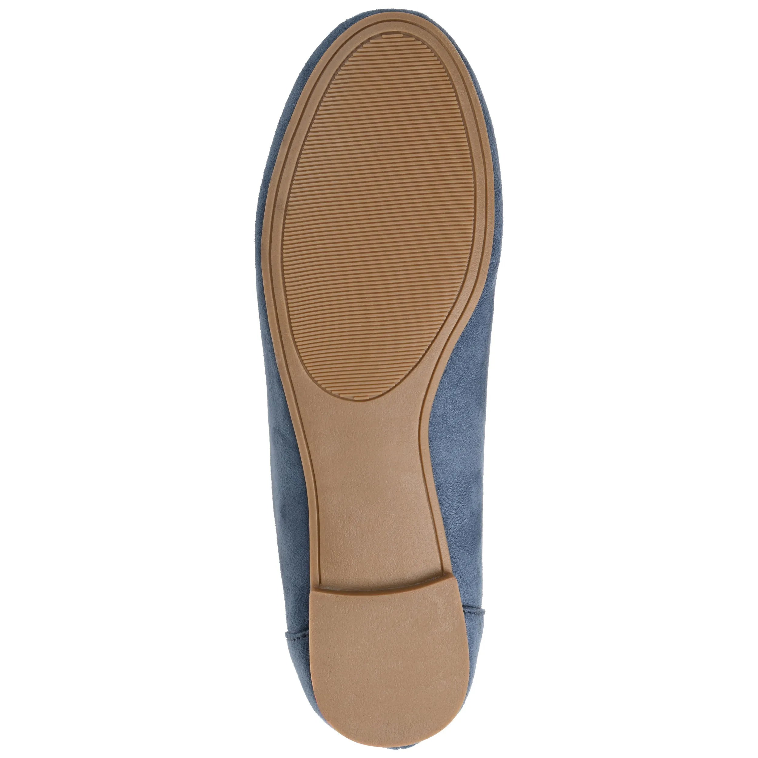 Journee Collection Womens Kavn Medium and Wide Width Comfort Insole Slip On Round Toe Ballet Flats