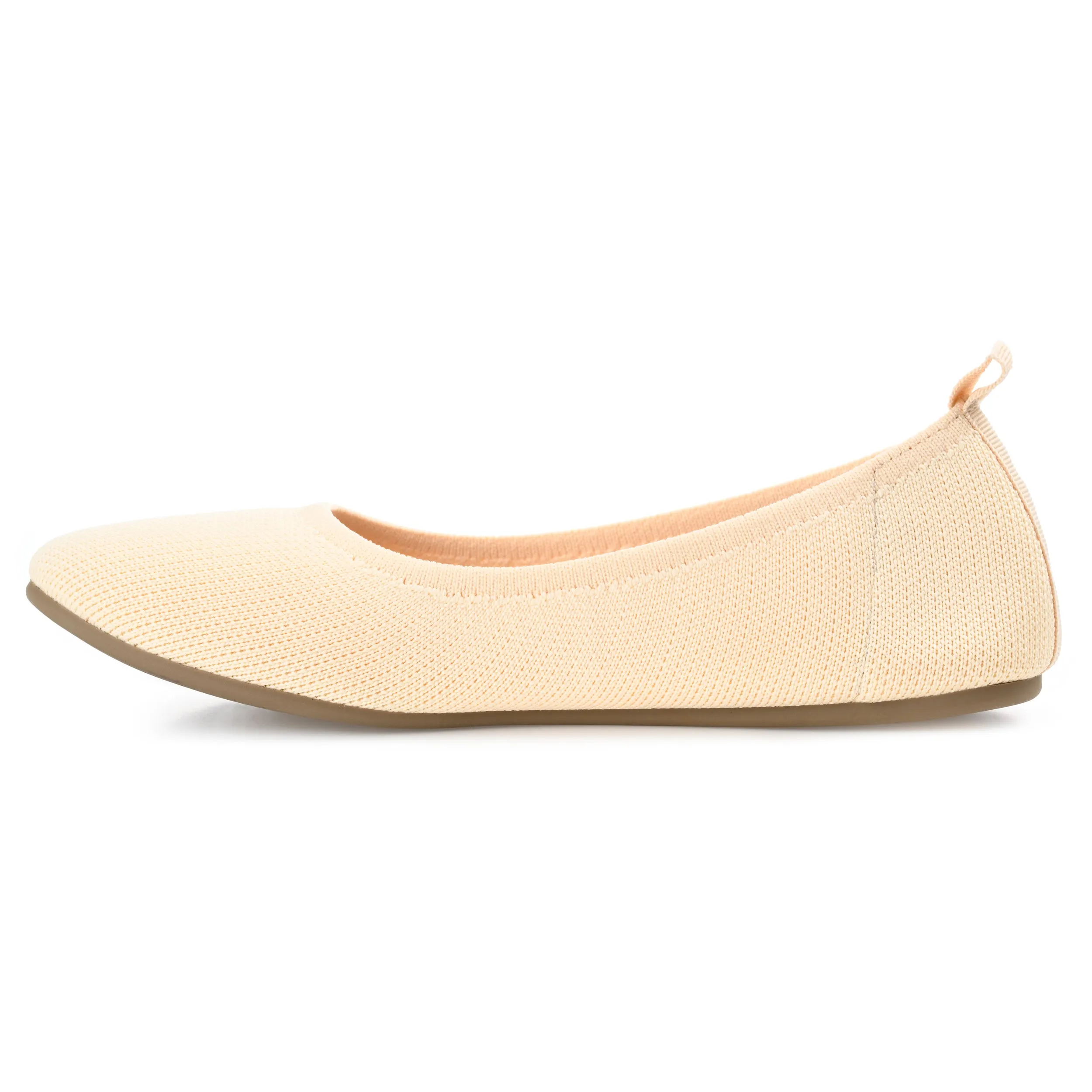 Journee Collection Women's Tru Comfort Foam Wide Width Jersie Foldable Flat