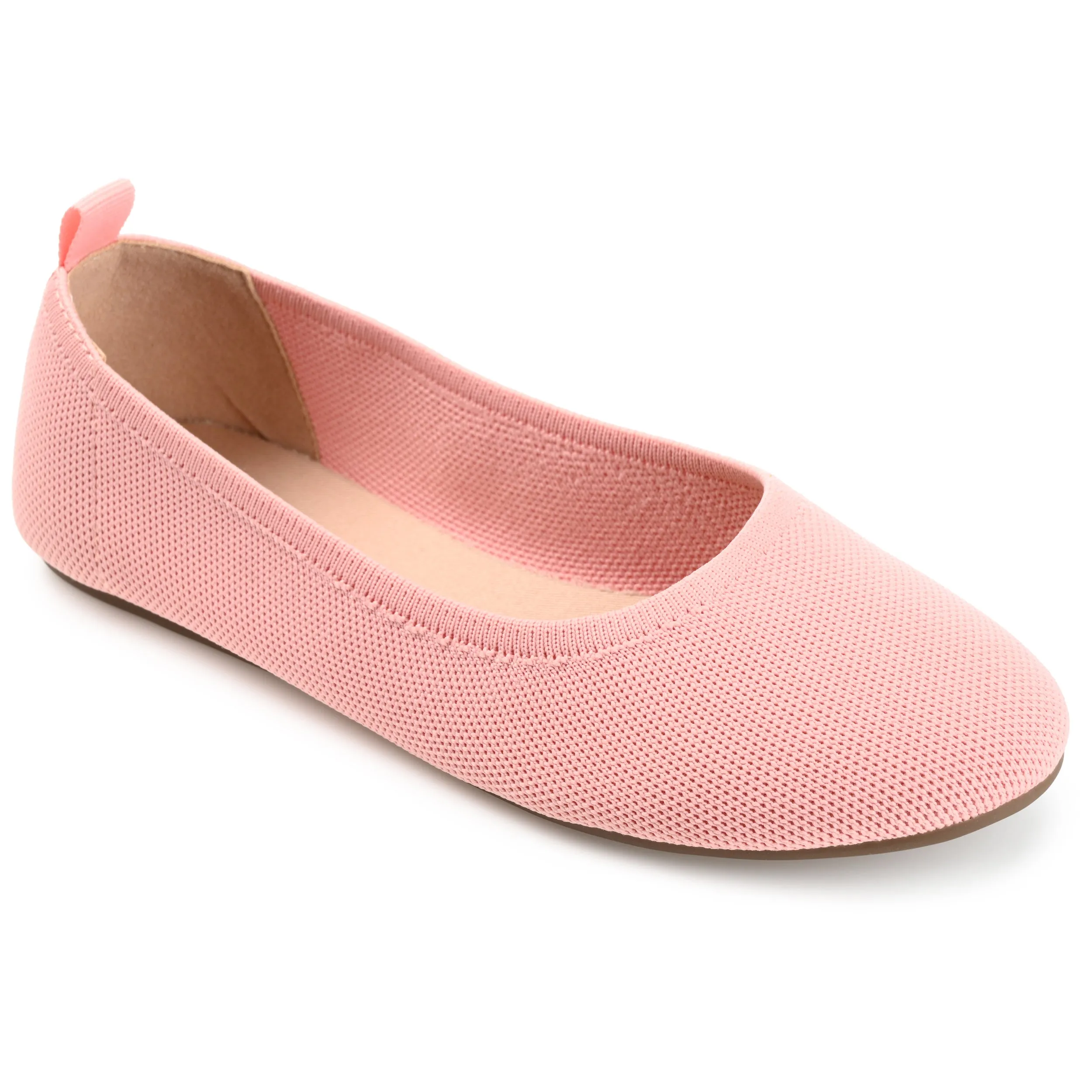 Journee Collection Women's Tru Comfort Foam Wide Width Jersie Foldable Flat