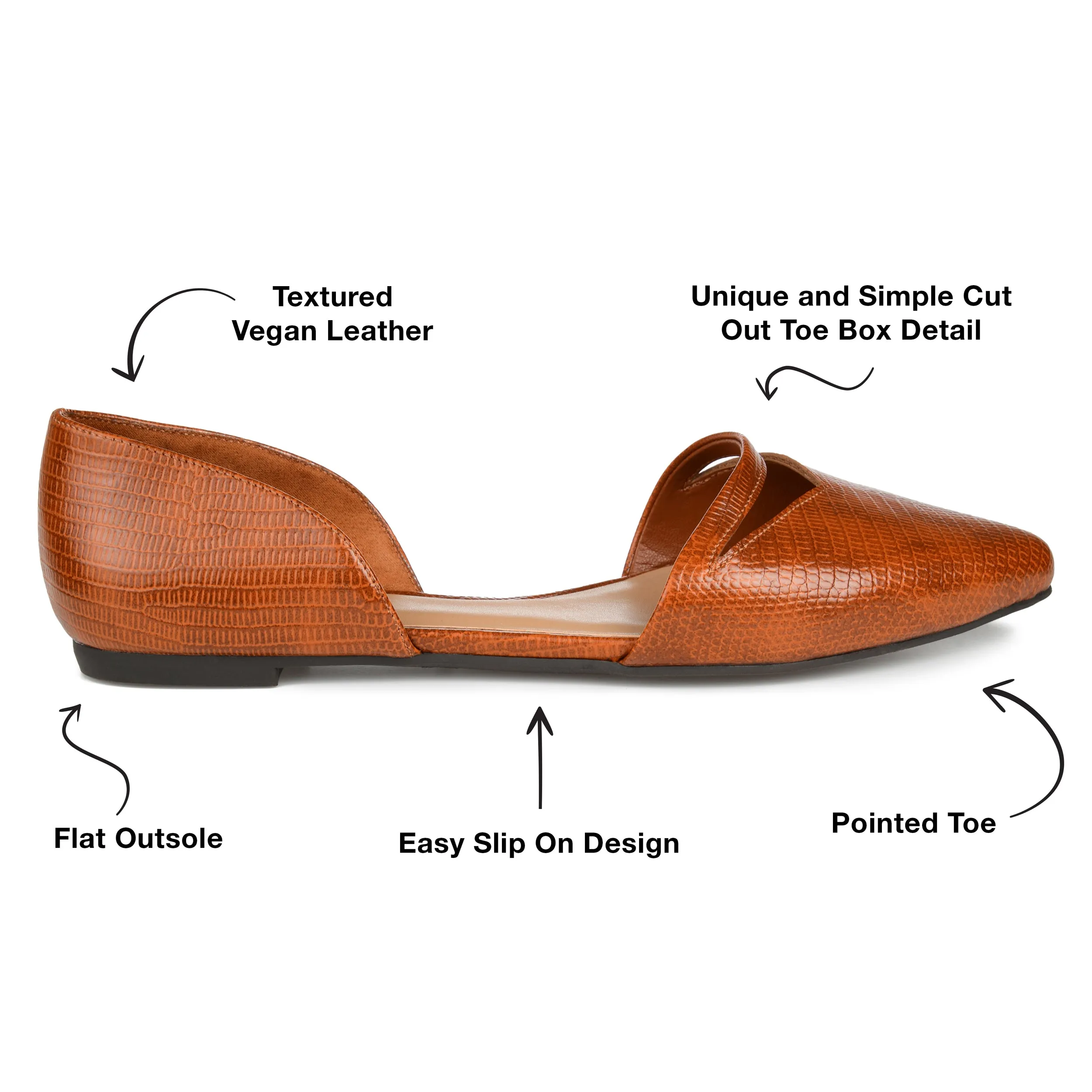 Journee Women's Braely Flat